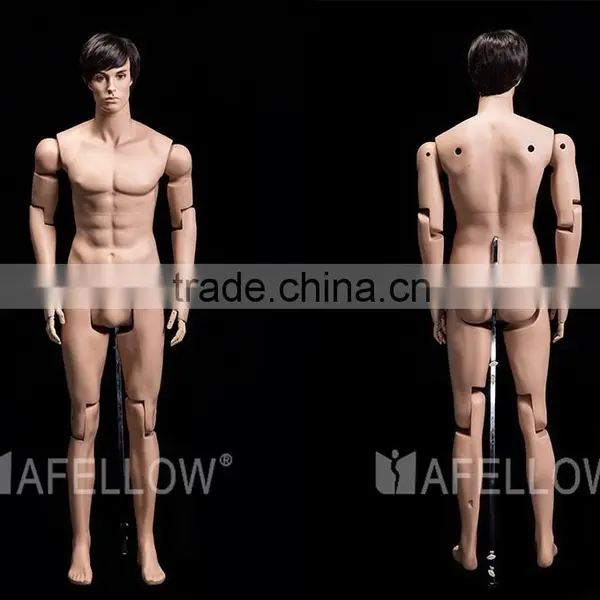 Moveable Realistic Skin Color Male Mannequin photo-3