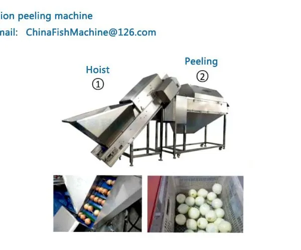 Peeling Machine for Onion
