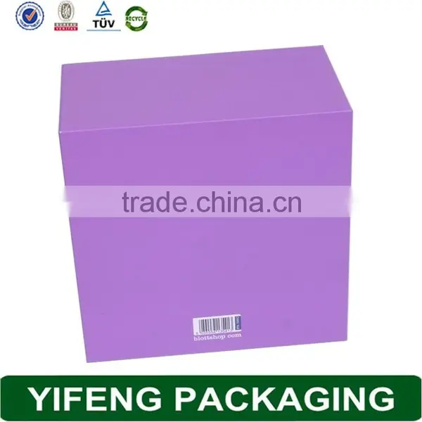 Purple 4 Case Packing Design Cute Clothes Cardboard Box photo-5