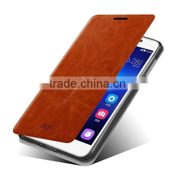 MOFi Flip PU Leather Case Cover for Huawei Honor 6, Mobile Phone Case for Huawei Honor6 photo-2