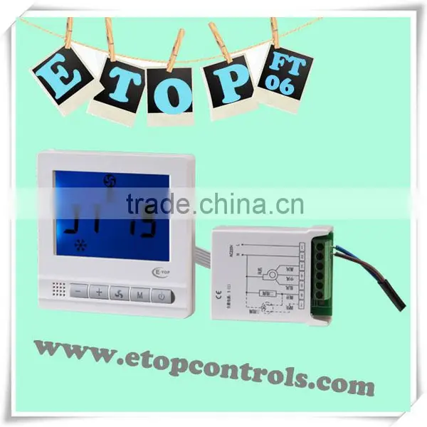 Programmable FCU/HVAC LCD Room Thermostat