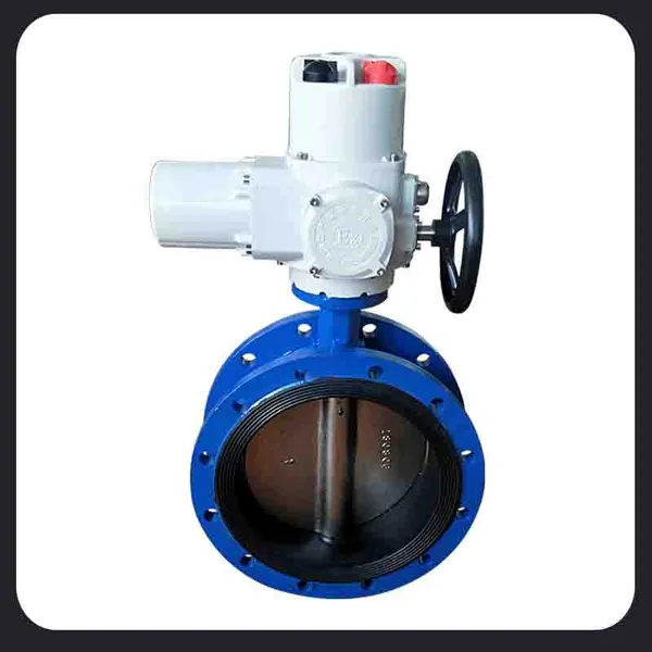 Flange Butterfly Valve DN40 Electric Butterfly Valve Electric Actuator photo-4