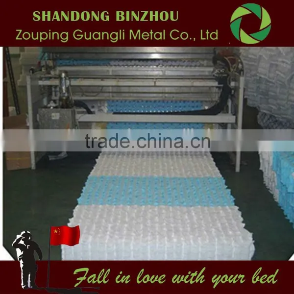 China Manufacturer High Carbon Steel Wire Rod Pocket Spring for Diamond Mattress photo-4