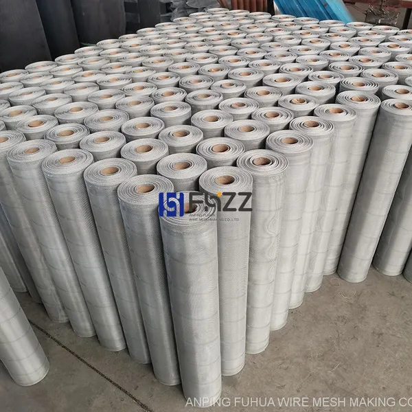 Long-lasting Aluminum Insect Screen Mesh Bright SS Finish Woven Aluminum photo-5