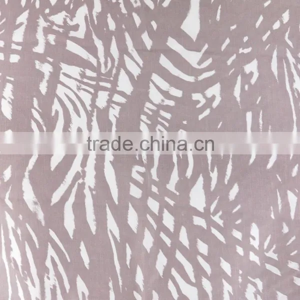 Screen Printed Linen Fabric Wholesale,women's Fashion Dress Fabric,100% Linen Fabric