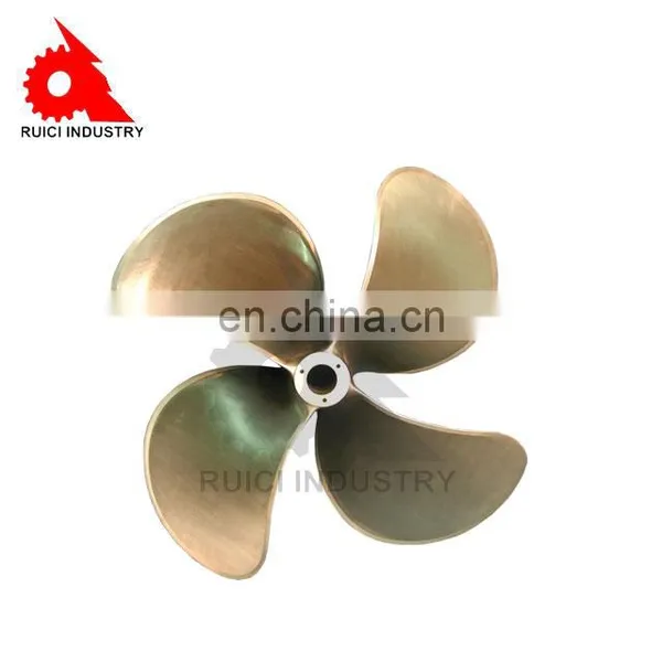 6 Blades Mirror Polished Stainless Steel Small rc Boat Propeller photo-2