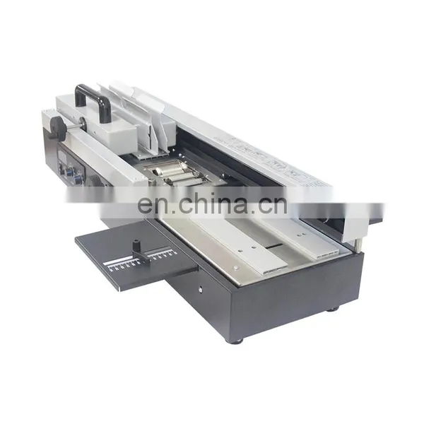 SBM-50S Wire Binding Machine 200 Books/hour 2022 Binding Still Machine With Glue on the Side photo-4