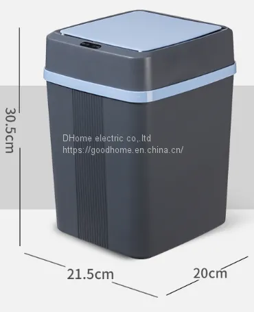 Cross Border Intelligent Dustbin Household Automatic Sensing Dustbin Kitchen Toilet Seam Dustbin（Wechat:13510231336） photo-2
