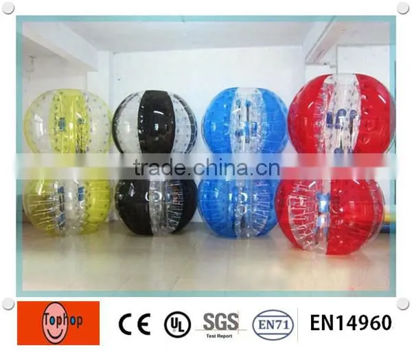 Beach Or Grassland Inflatable Bumper Balls ,Body Zorb Ball For Interactive Games photo-3