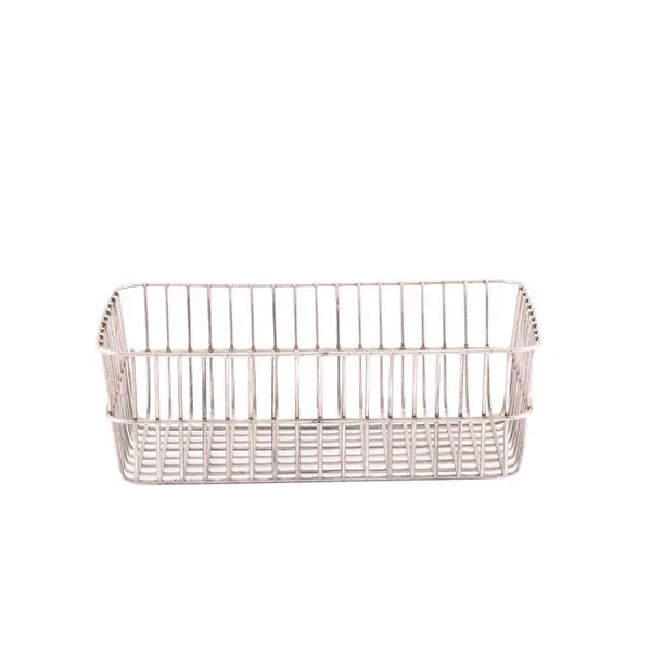 Ship to Worldwide Stainless Steel Woven Wire Mesh Storage Basket photo-4