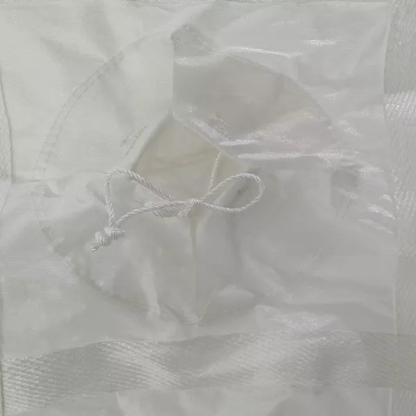 Big Bag 1200 Kg The Top Valve Bottom Valve 100% Virgin Polypropylene UV Resistance With Polyethylene Liner Bag U Panel Woven Big Bag 1.5 Ton Super Sacks photo-5