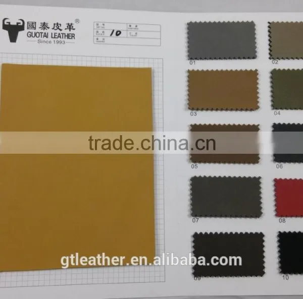 Cow Split Sofa Finished Leather Material for Safa photo-6