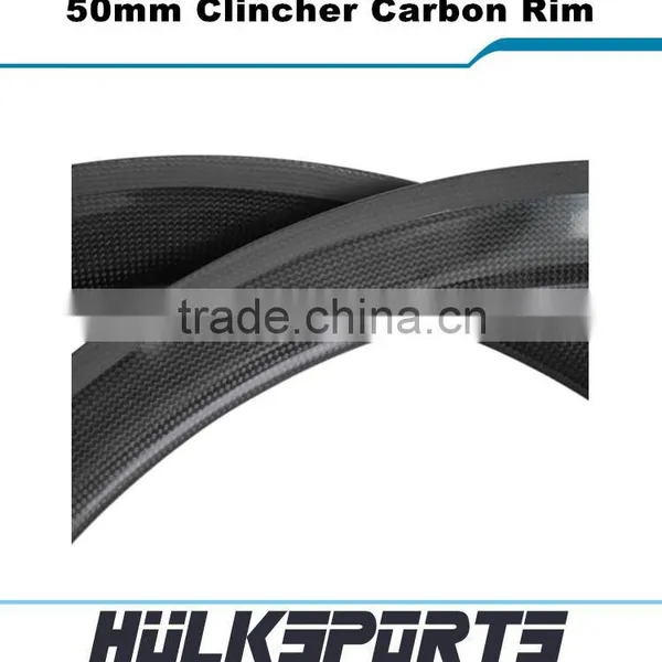700c Carbon Fiber Road Bike Rims 23mm Width Carbon Bicycle Rim Cycling Wheels 50mm Clincher Carbon Rim photo-3