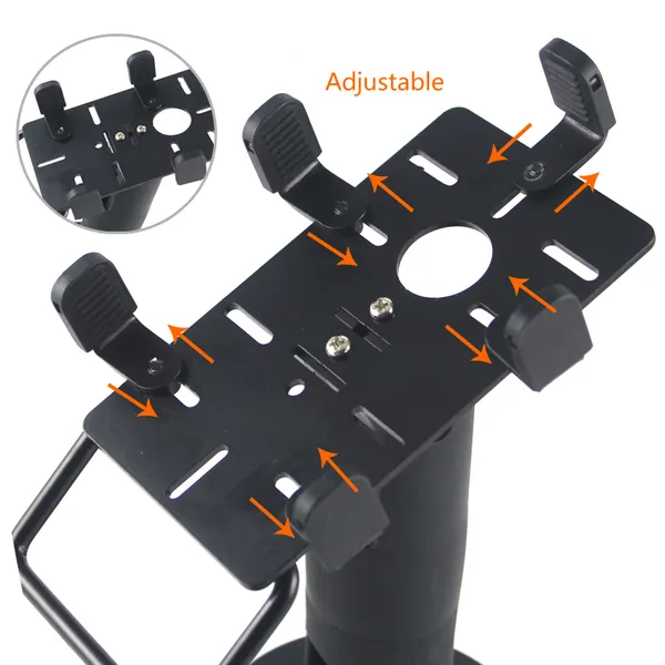 Universal Stand for Credit Card Terminals, Tilts 75 Degree and Swivels 270 Degree. photo-5