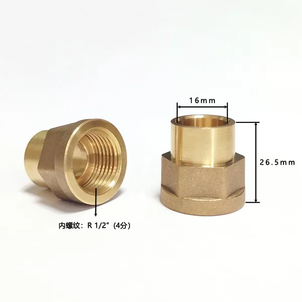 Brass Fittings,Socket Female Thread Joint photo-5