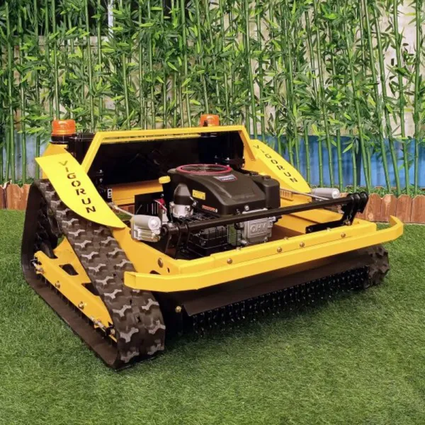 Vigorn Industrial Grade Petrol Lawn Mower & Trimmer 452cc Steel Chasis Self Propelled Rotary Blade Remote Control Distance 200m photo-2