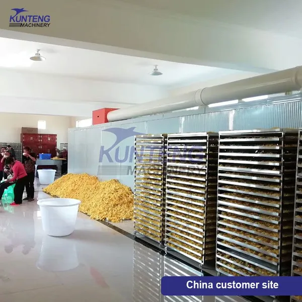 Industrial Ramie Ginger Moringa Leaves Cardamom Polygonatum Sibiricum Dryer Drying Production Line photo-2