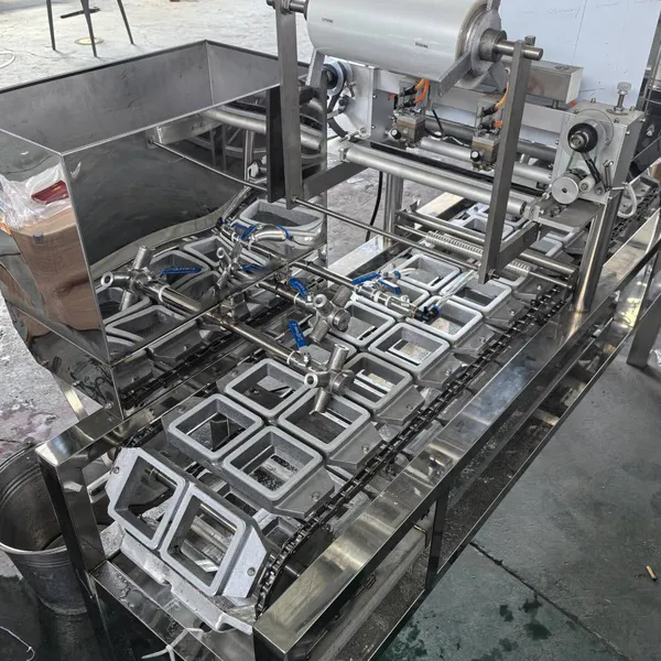Fully Automatic Inner Ester Tofu Machine With Small Floor Area and Automatic Sealing Equipment With an Hourly Output of 500 Boxes photo-3