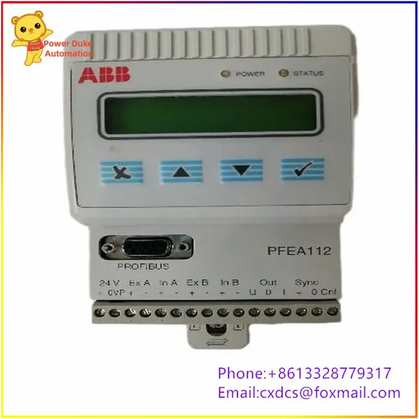 ABB PFS140 RULLM 9K 3BSE00653R1 Roller Sensor Excitation Power Supply Unit photo-3