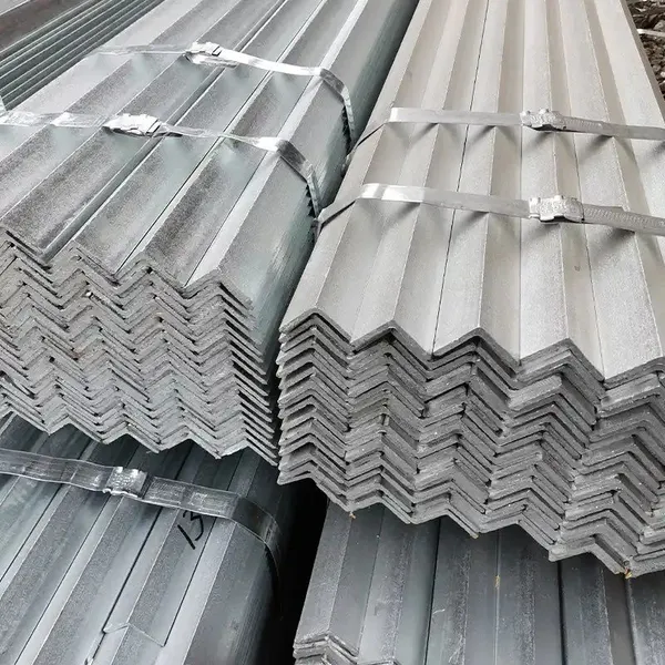 Factory Direct Sale ASTM A36 S235jr S275jr A572 Ss400 Mild Carbon Iron Hot Rolled Equal Unequal Galvanized Iron Angle Steel Bar for Construction photo-3