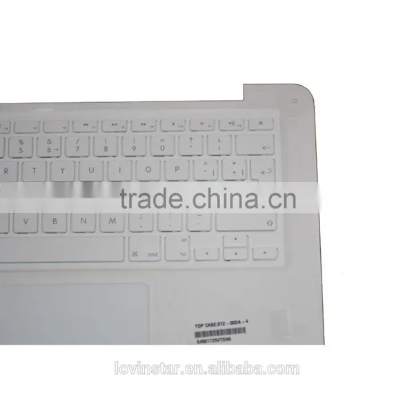 Wholesale Matte Skin Top Case With Keyboard Spanish Layout For A1342 Apple MacBook photo-2
