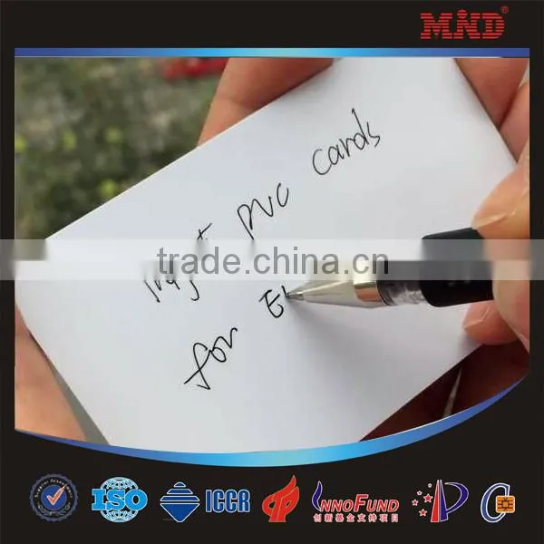 MDI57 OEM Blank Inkjet PVC ID Cards Double Sided Printing Bitcoin Card photo-6