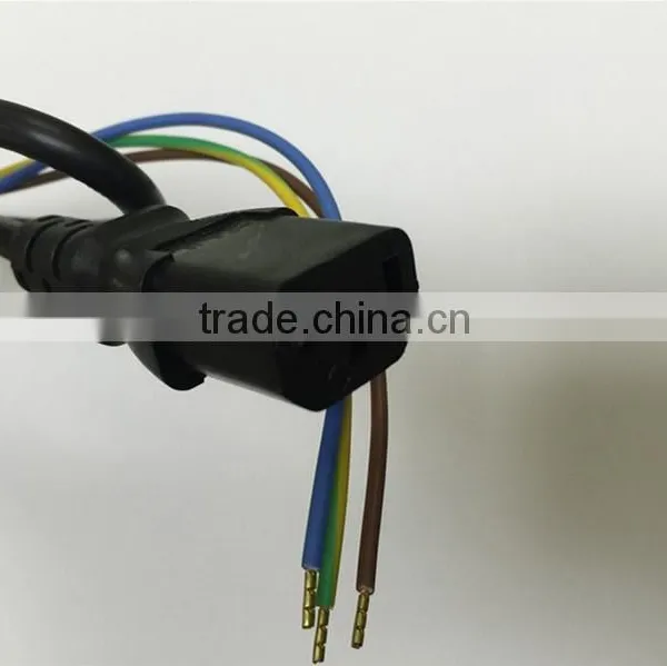 H05VV-F 3*0.75mm NS-15 2 Plug Code IEC 60320 C13 Applicable Flxible Power Cord Cable photo-4