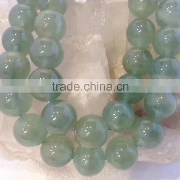 Aquamarine Round Beads photo-4