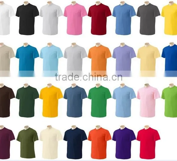 Custom Made O-neck Bulk Blank Cotton 180gsm T-shirt photo-5