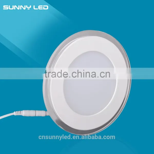 Amazing Price !!! New AC90-265V 3+2W Round PMMA Segmented (Not Synchronization) LED Panel Light