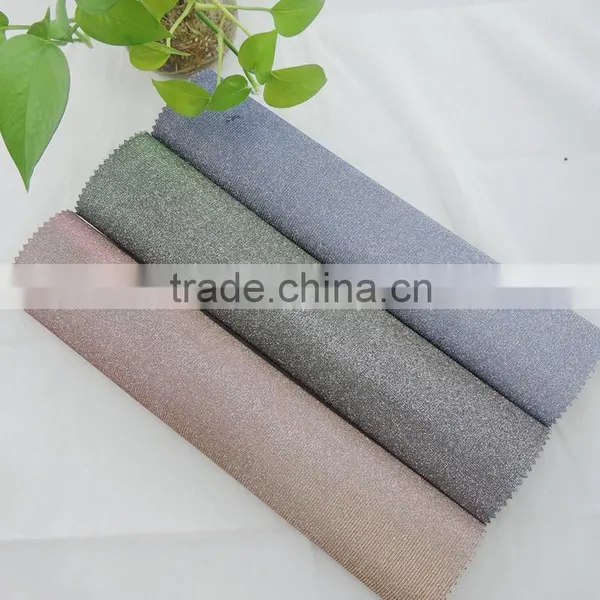 Fine Fabric Glitter Leather for Wedding photo-4