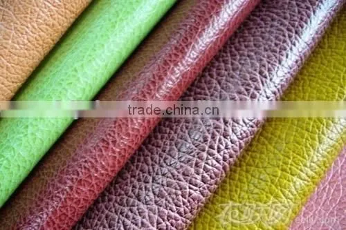 Hot Sale pu Synthetic Leather,aritificial Leather for Bags,sofa,notobook,furniture photo-2