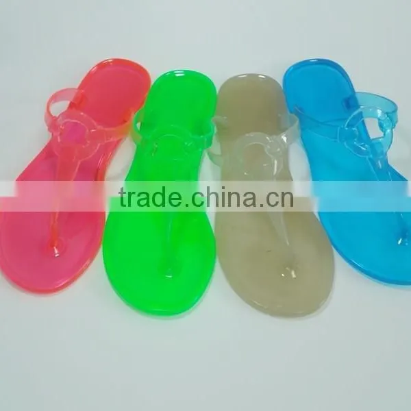 Best Sale Crystal Shoes Jelly Slipper 2015 photo-2
