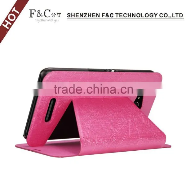 Hot Selling Products Smartphone Case Slim pu Cover for Sony Xperia E4G photo-6