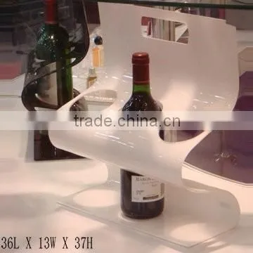 GH-RZ261 High Polished Durable and Elegant Acrylic Wine Bottle Display Rack photo-4