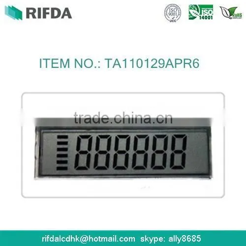 Bank Token 6 Digit 7 Segment Lcd Display