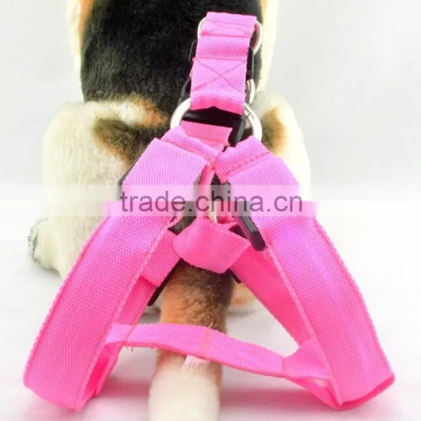 Y171 Hot Sale LED Dog Harness Pet Harness Vest Dog Collars and Leashers photo-5