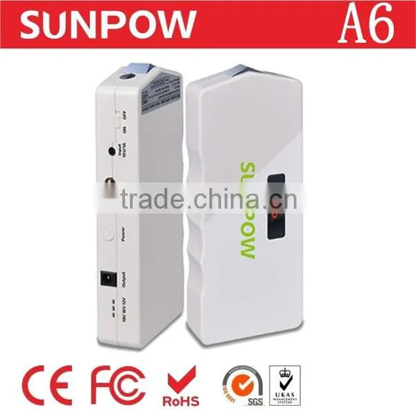 Sunpow 12v Lcd Screen 12000mah Hot Selling Charger for Fireengine Battery Jump Starter With Safety Hammer photo-5