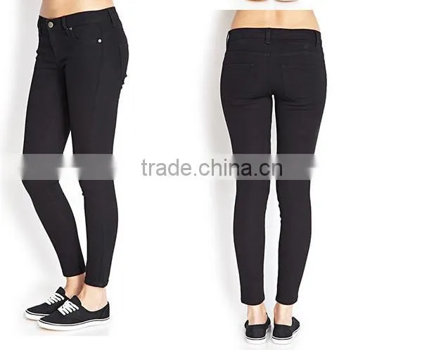 2014 New Arrival Fashion Design Wholesale Skinny 3 Colors Pencil Jeans for Woman Quality Choice photo-5