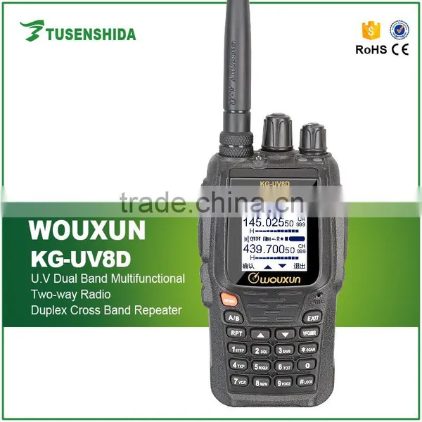 WOUXUN KG-UV8D 128 Channels Walkie Talkie 5-10KM Long Talk Range Two Way Radio Handheld 5W Transceiver Quality Choice