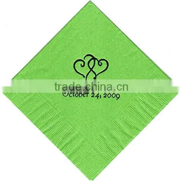100 Printed Personalized Beverage Cocktail Party Napkins photo-2