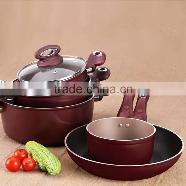 Colorful Cookware - Forging Aluminum Fry Pan Set Risoto Elmich S-06
