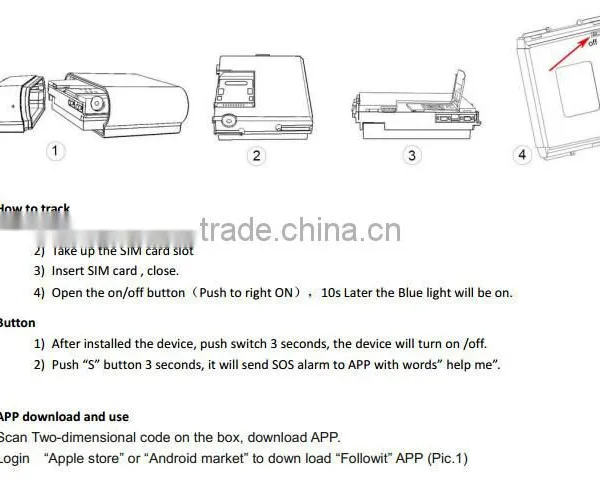 2015 JEO Waterproof Dustproof Mini GPS GSM Tracker for Personal With Android IOS Iphone APP photo-3