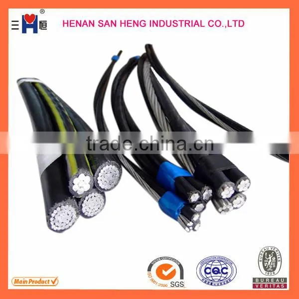 XLPE PE PVC Insulation Material and Aluminum Alloy AAAC Aluminum AAC Conductor Material Low Voltage Twisted Abc Cable photo-6
