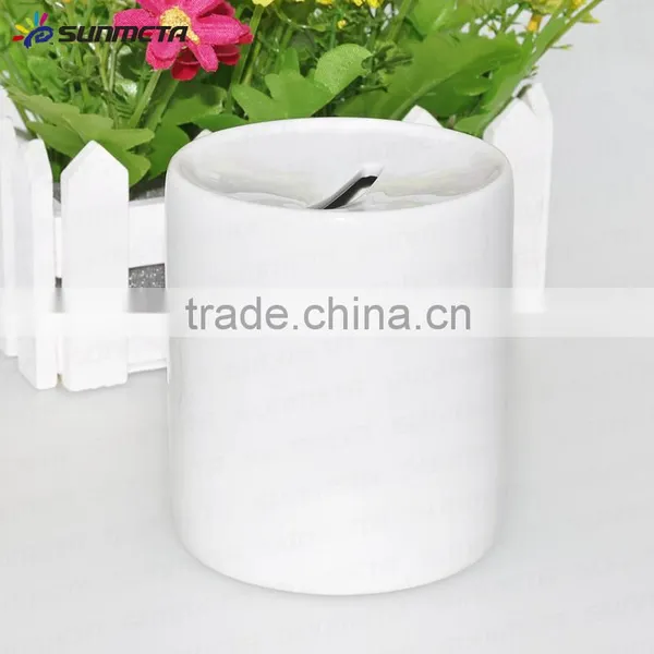 Wholesale White Ceramic Piggy Bank High Qualtiy 11oz White Money Box photo-6