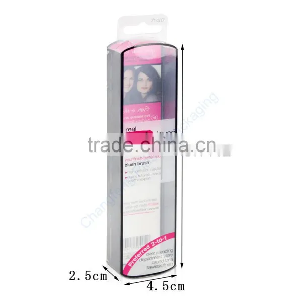 Hot Sale Blush Brush Plastic Clear Box photo-2