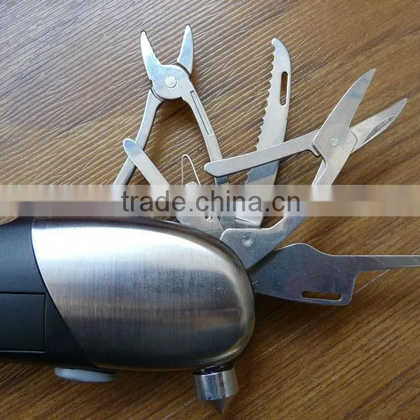 Very Useful Auto Emergency Tool With Digital Tire Gauge photo-2