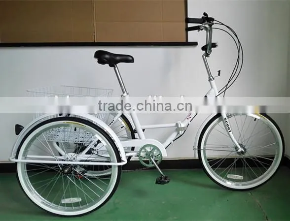 24 Inch 6-Speed Folding Tricycle photo-2