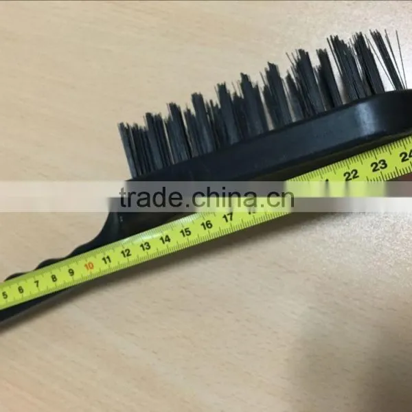 Black Plastic Wire Brush Stainless Steel Wire Brush photo-2