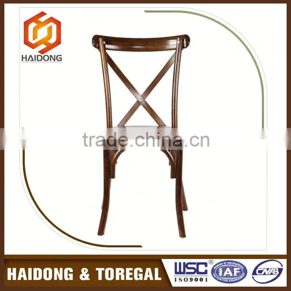 Gold Supplier Cheap Black Cross Back Dining Chairs photo-4